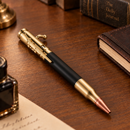 🖊Handmade Bolt-Action Wooden Pen