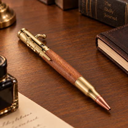 🖊Handmade Bolt-Action Wooden Pen