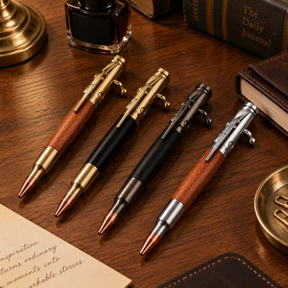 🖊Handmade Bolt-Action Wooden Pen
