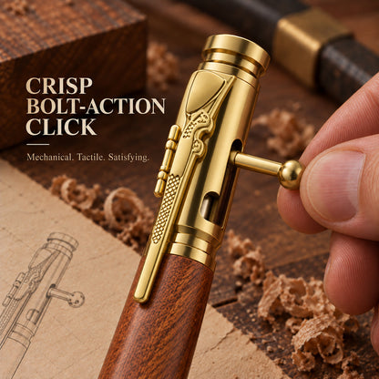 🖊Handmade Bolt-Action Wooden Pen