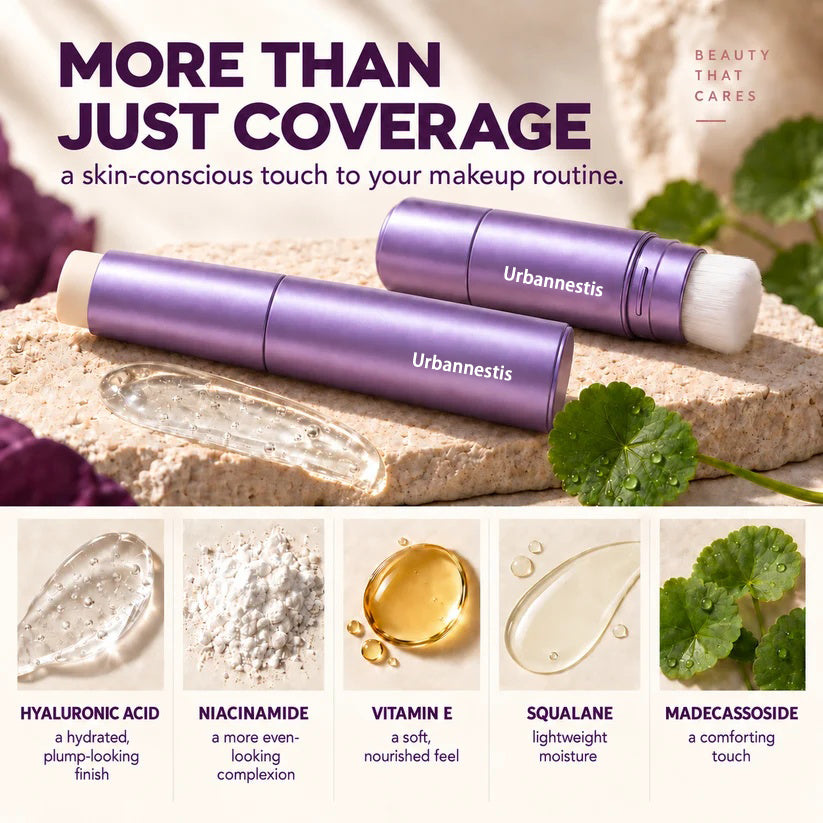 🔥LAST DAY: BUY 1 GET 1 FREE💜Changing Foundation Stick – The stick that makes mature skin glow again