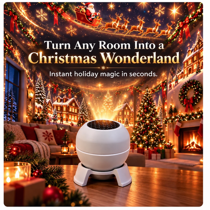 ⛄️Turn Any Room Into a Christmas Wonderland – Holiday Projection Night Light