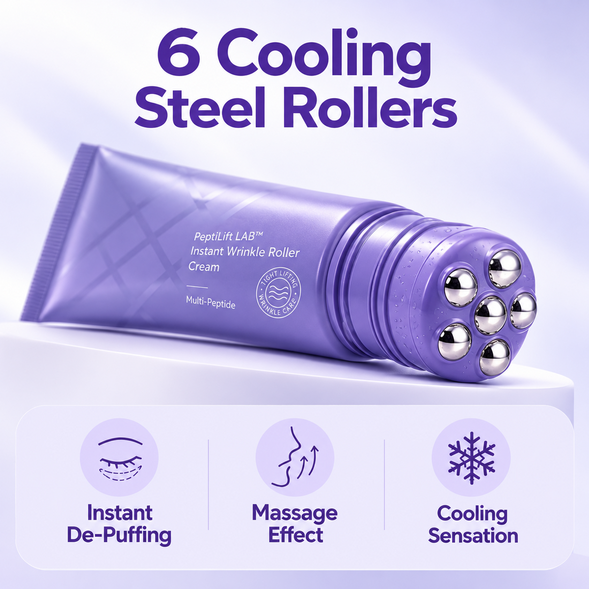 Peptide Anti-Wrinkle Roller Cream
